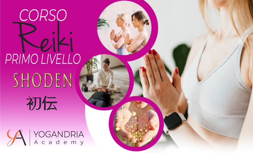 volantino corso reiki primo livello